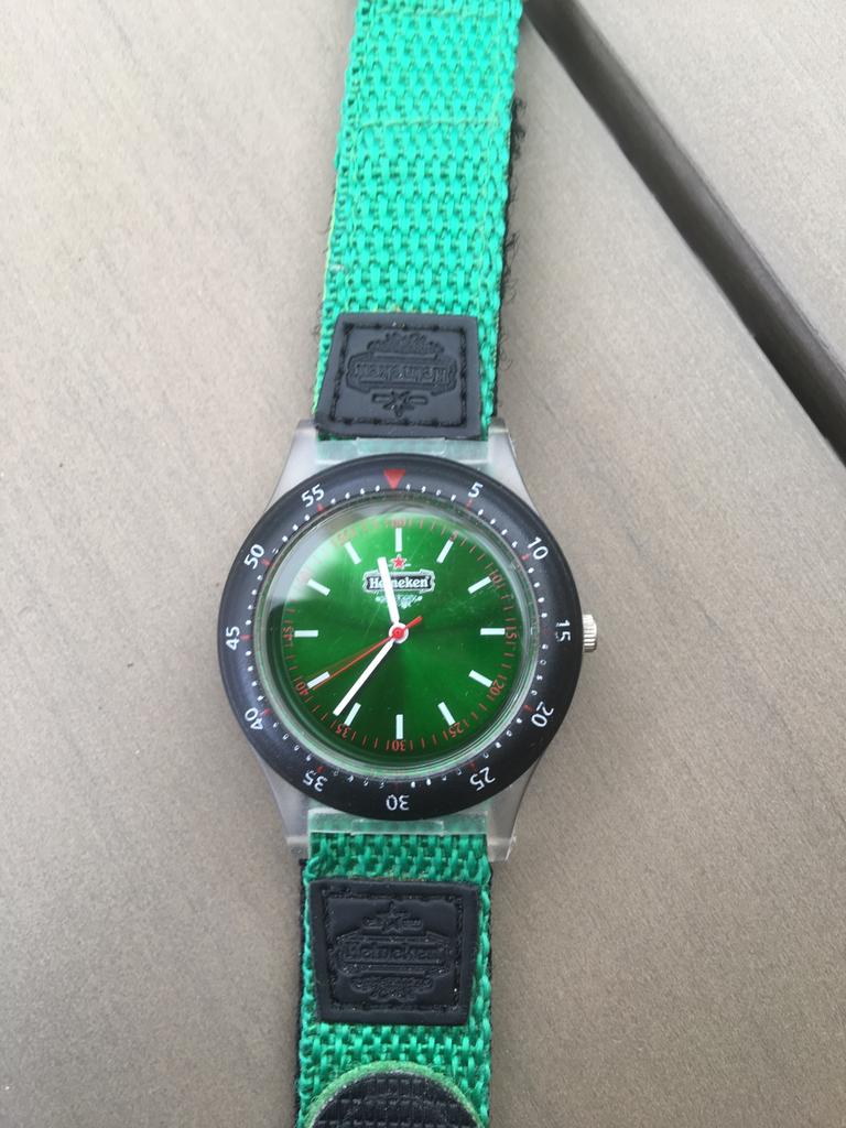 Heineken horloge, Ophalen of Verzenden, Nieuw, Overige typen, Heineken