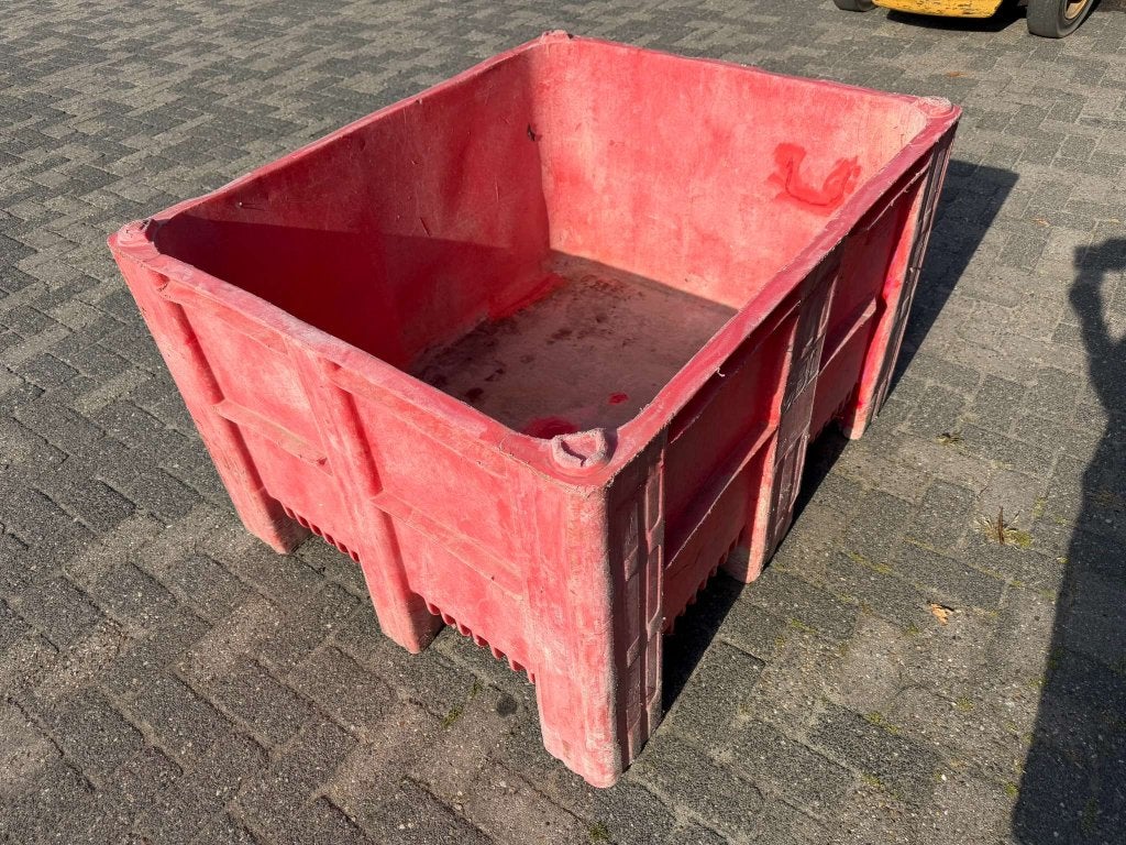 Kunststof palletbox 1200x1000x750 mm | slowfeeder | hooi, Dieren en Toebehoren, Niet ingevuld, Gebruikt, Niet ingevuld, Ophalen of Verzenden