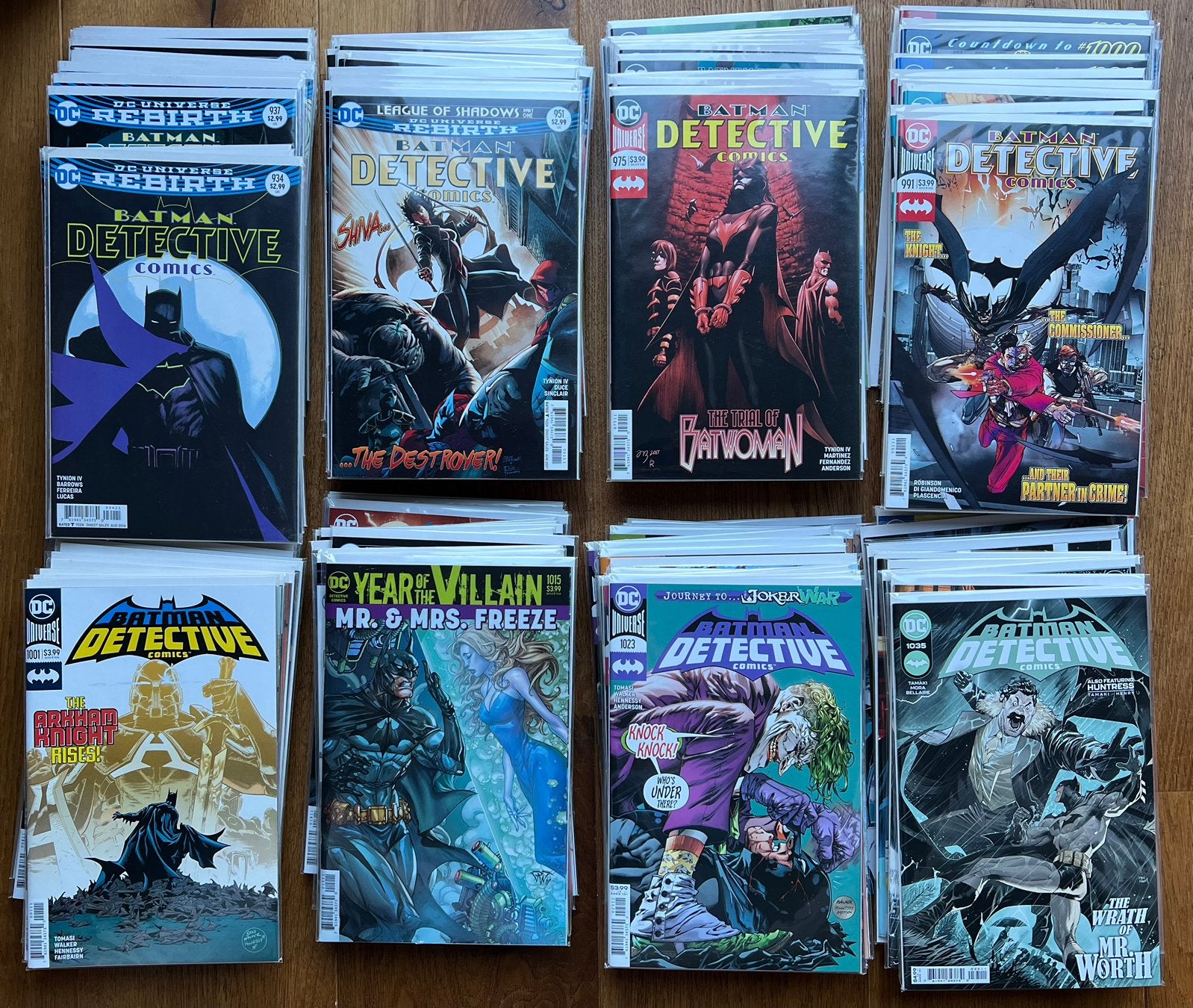 Comics: 111x Batman Detective Comics Rebirth 934-1042 & 3 an, Boeken, Strips | Comics, Ophalen of Verzenden, Zo goed als nieuw
