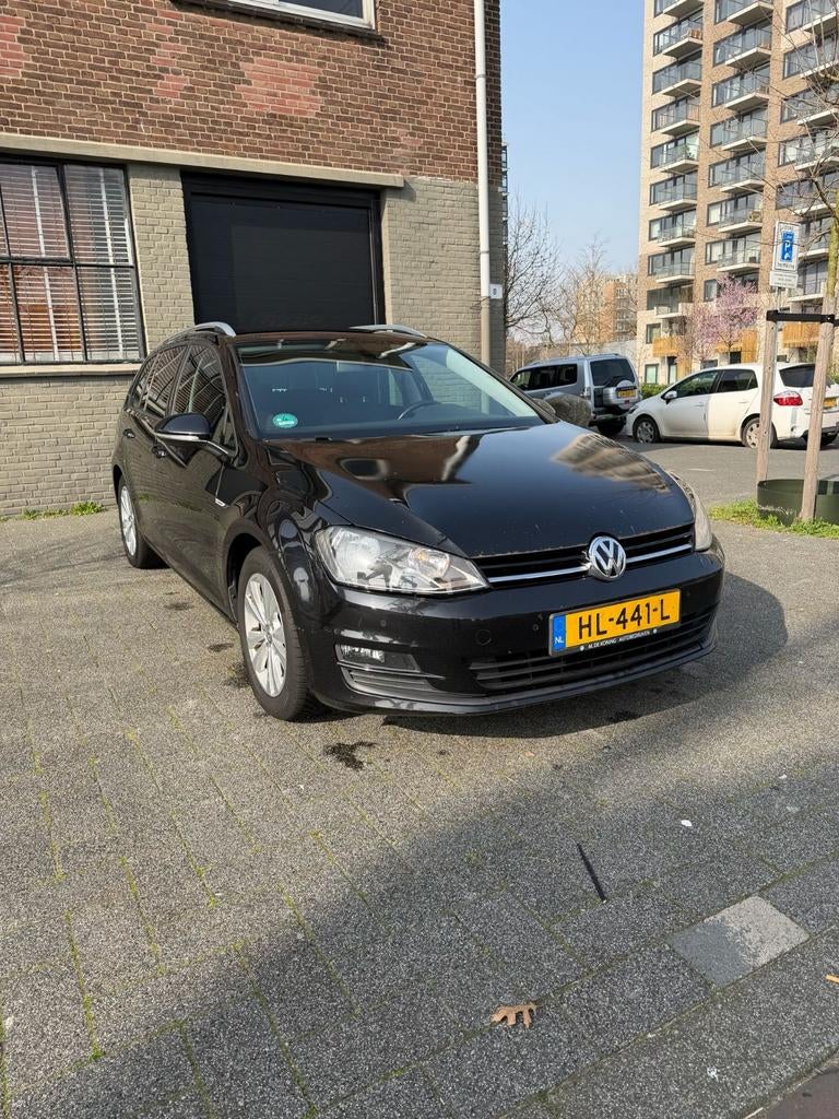 Volkswagen Golf 1.0 TSI 85KW Variant 2015 Zwart, Voorwielaandrijving, Origineel Nederlands, Stationwagon, 115 pk