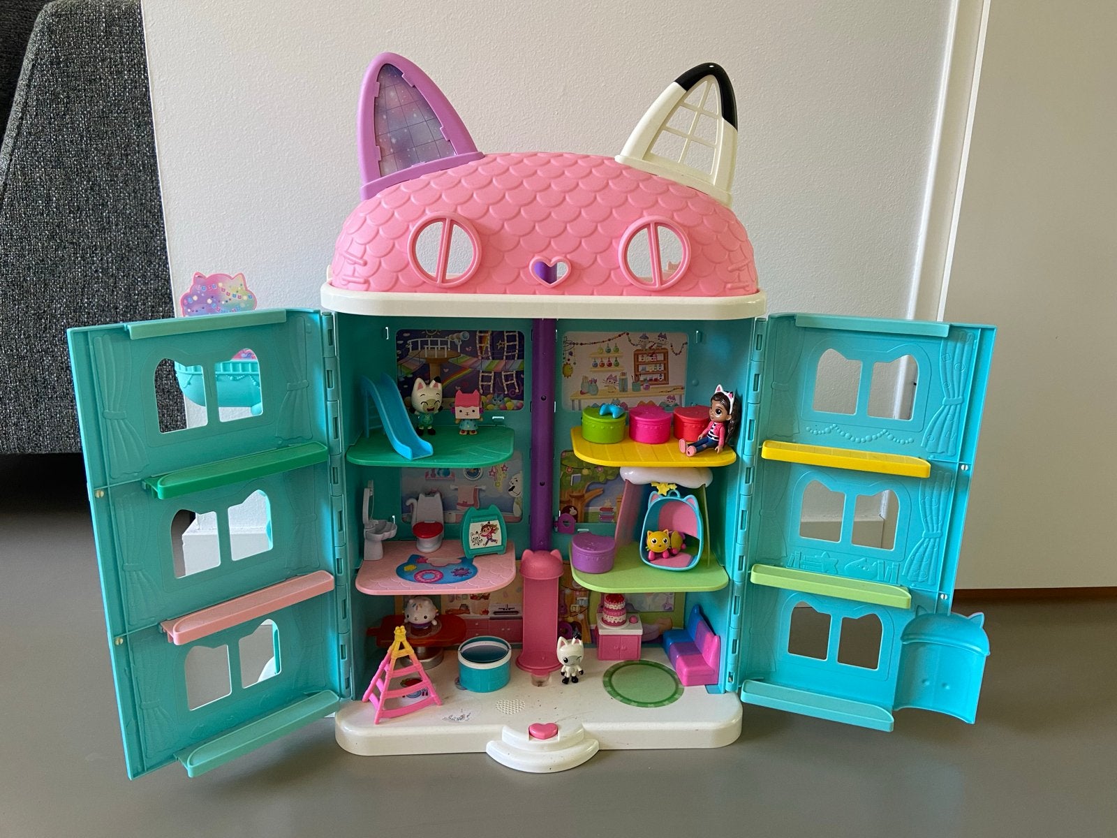 Gabby's Poppenhuis - Groot Speelhuis met Accessoires, Ophalen, Gebruikt, Overige typen
