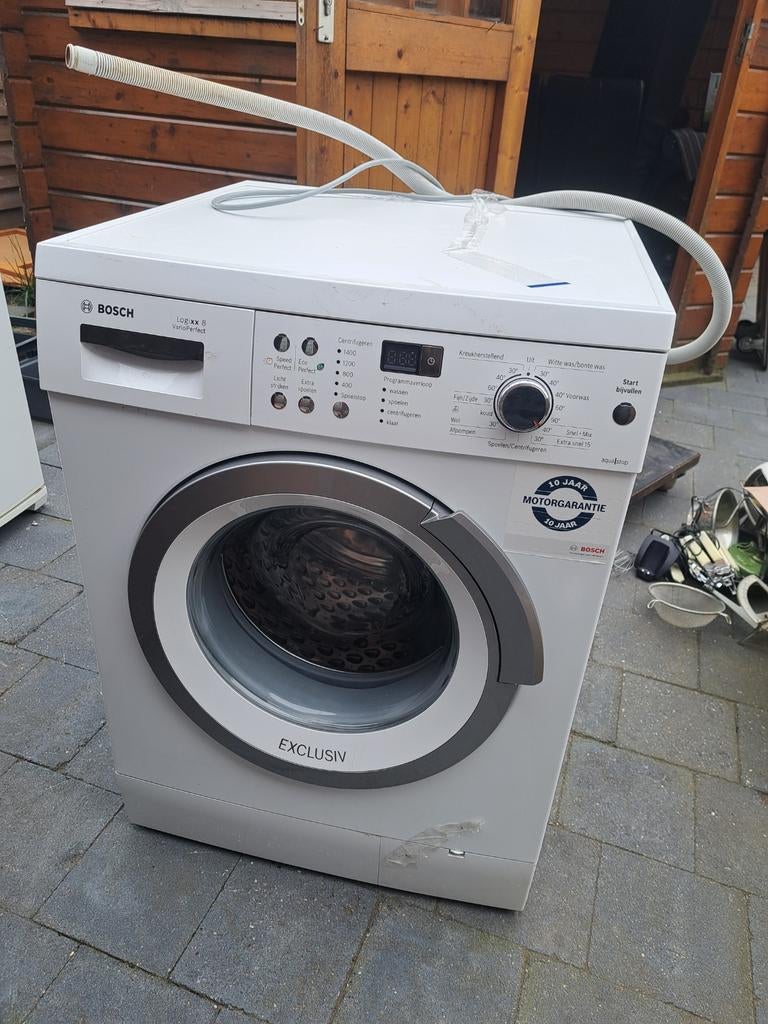 Bosch Wasmachine Exclusiv - Goed werkend, Gebruikt, Energieklasse A of zuiniger, Ophalen of Verzenden, Voorlader