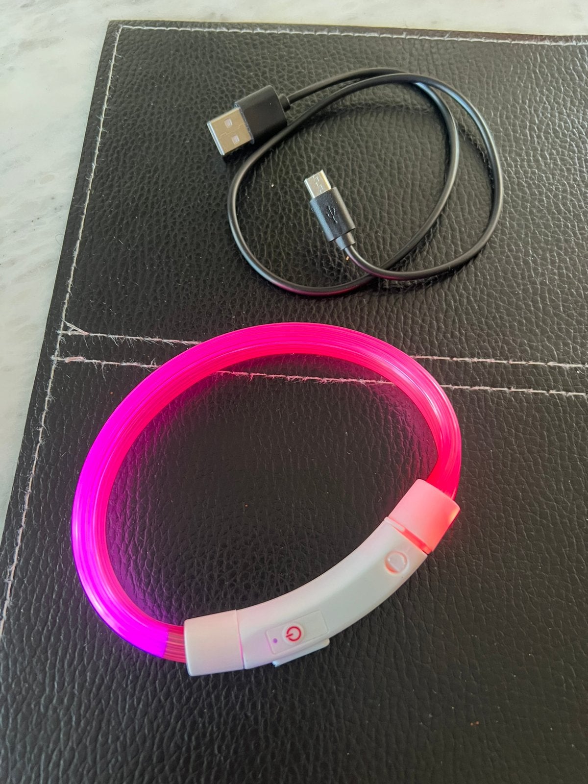 Oplaadbare led halsband, Ophalen of Verzenden, Nieuw