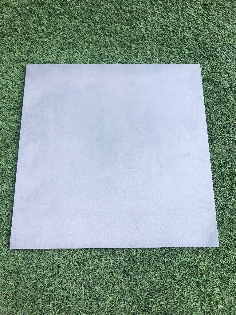 keramische terrastegels donker grijs 60x60x2 cm actie