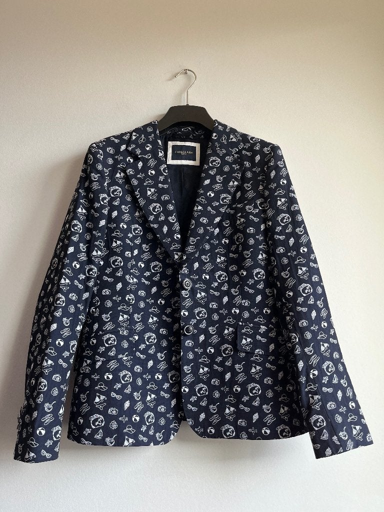 Cavallaro Napoli women’s blazer in navy, Kleding | Dames, Nieuw, Verzenden, Blauw, Maat 46/48 (XL) of groter