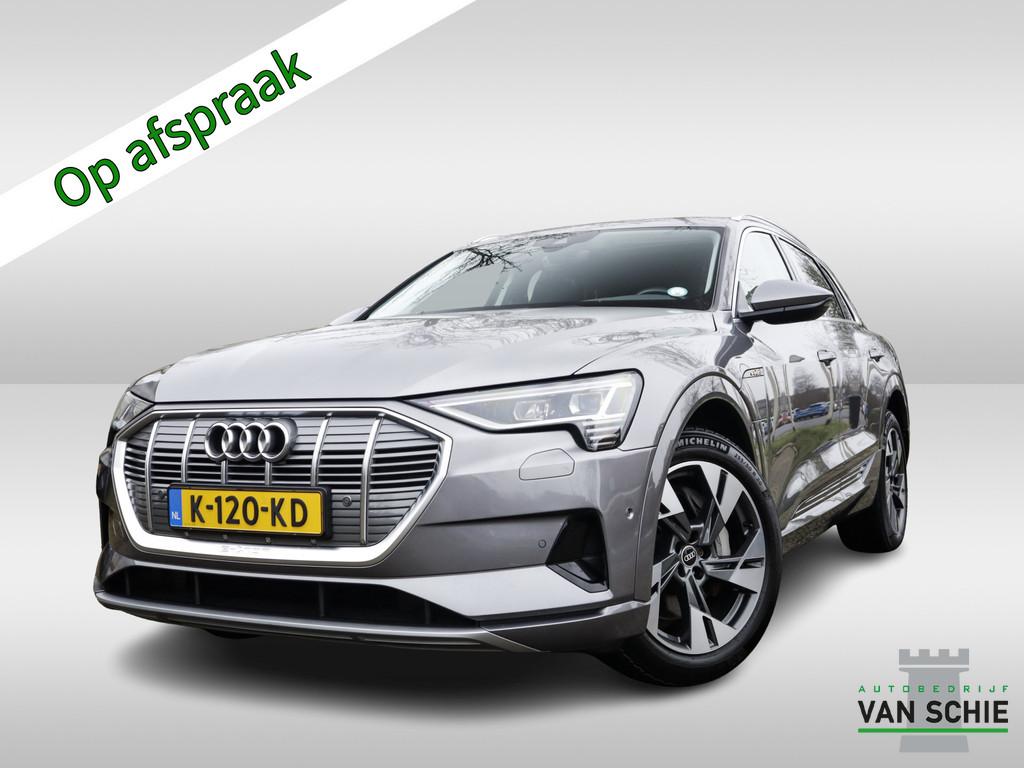 Audi e-tron 50 quattro Business edition Plus 71 kWh 3-Fase 2, Auto's, 12 maanden, Zwart, 71 kWh, Vierwielaandrijving
