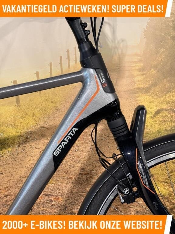 Sparta M83 Elektrische fiets met BOSCH midden motor Ebike!, Sparta, 51 tot 55 cm, 50 km per accu of meer, Sparta