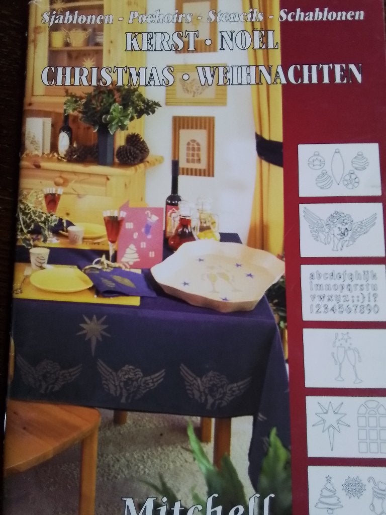 Sjablonen van kerst, Ophalen of Verzenden, Zo goed als nieuw