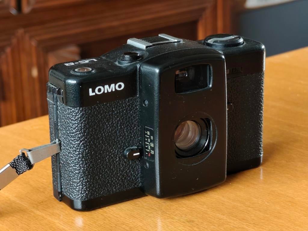 Lomo LC-A compact camera - Werkend, Ophalen of Verzenden, Gebruikt, Compact, Overige Merken