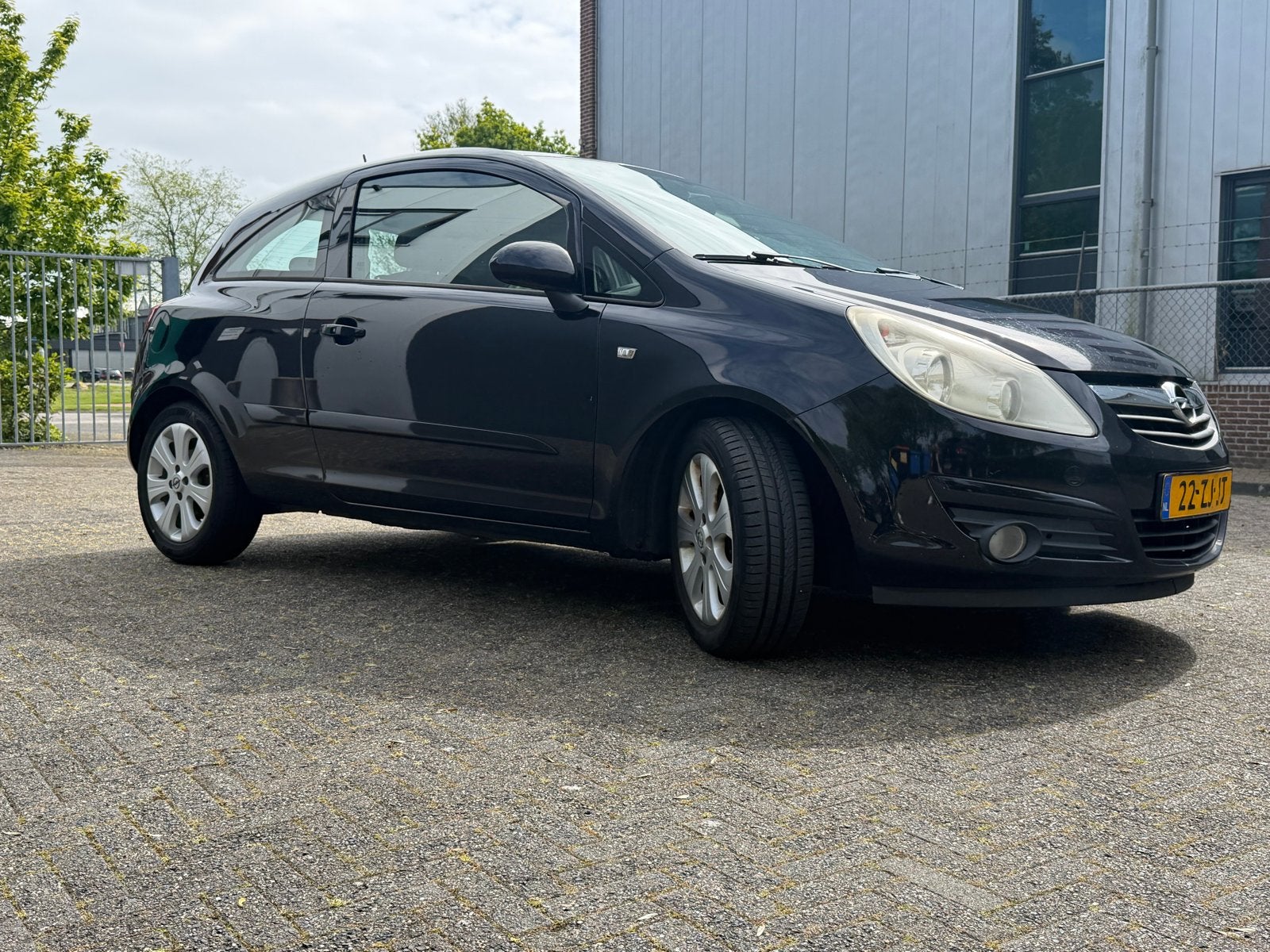 Opel Corsa 1.4-16V Enjoy NAP | Nwe Ketting | Airco | Cruise, Auto's, Opel, Voorwielaandrijving, Zwart, 4 cilinders, Handgeschakeld