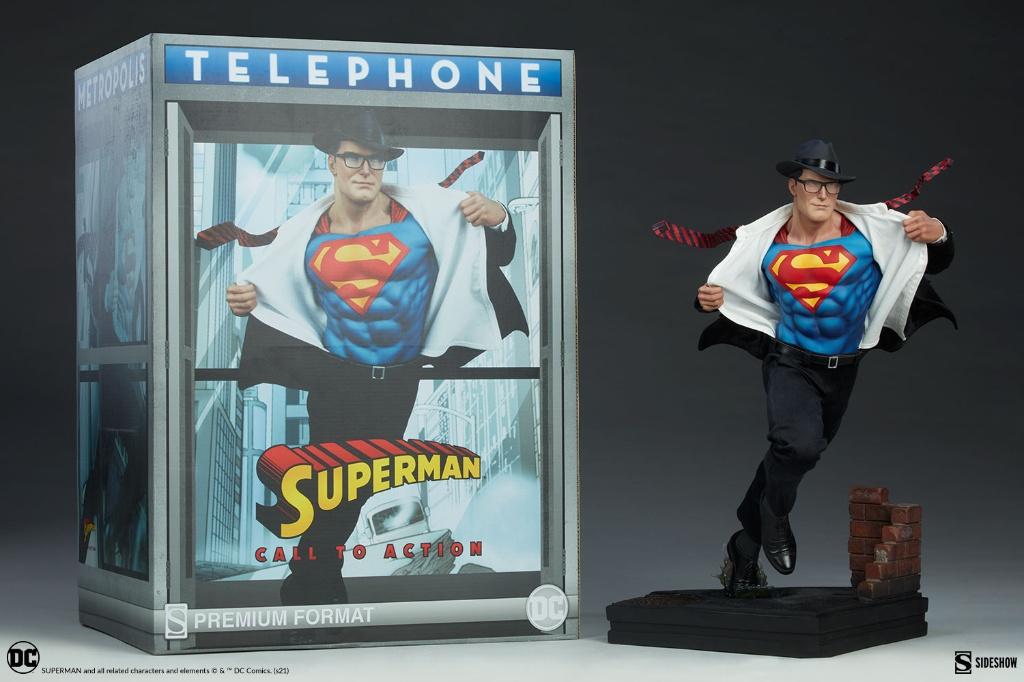 Sideshow Superman Call to Action Premium Format, Verzamelen, Beelden en Beeldjes, Ophalen of Verzenden, Nieuw, Overige typen
