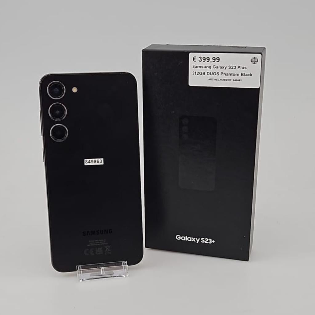Samsung Galaxy S23 Plus 512GB DUOS Phantom Black, Telecommunicatie, Mobiele telefoons | Samsung, Samsung, Gebruikt, Support@Samsung.com