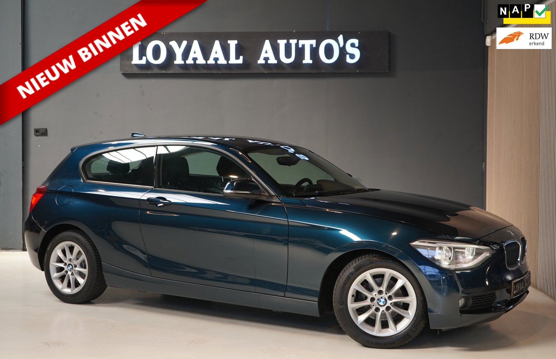 BMW 1-serie 116i EDE Executive | NAVI | AIRCO | PDC | ELEK.R, Auto's, 1-Serie, Gebruikt, Euro 6, 4 cilinders