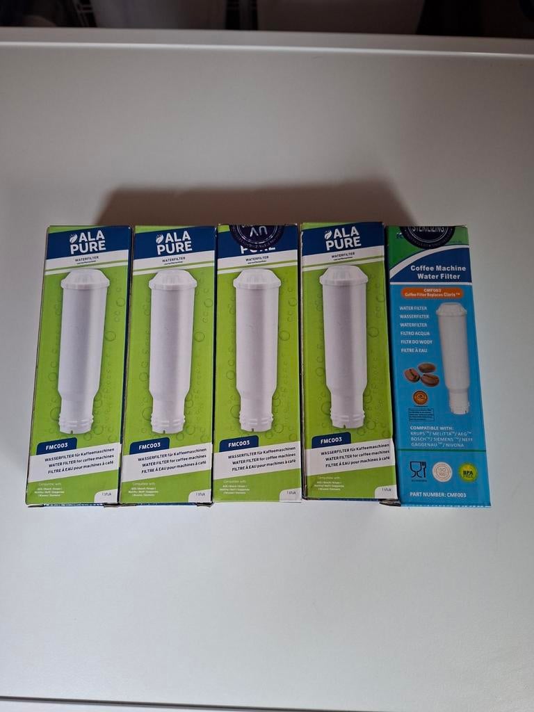 5 Krups Waterfilter F088 van Alapure model FMC003, Ophalen of Verzenden