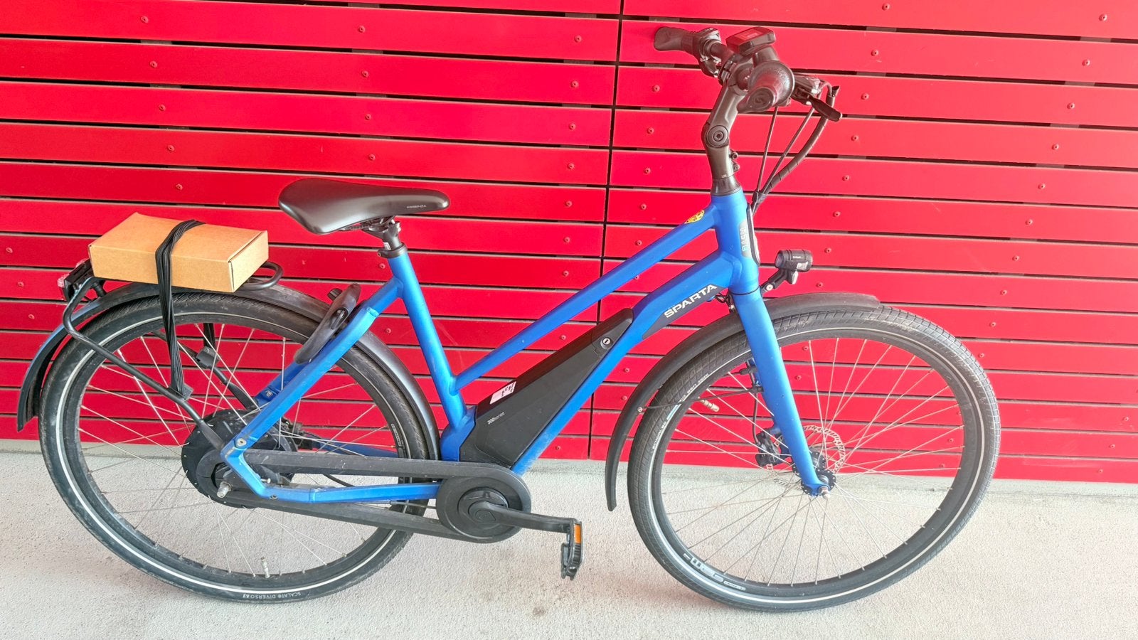Nette mooie goede Elektrische fiets Sparta R5TE 53cm 5speed, Fietsen en Brommers, 51 tot 55 cm, Ophalen, Gebruikt, Sparta
