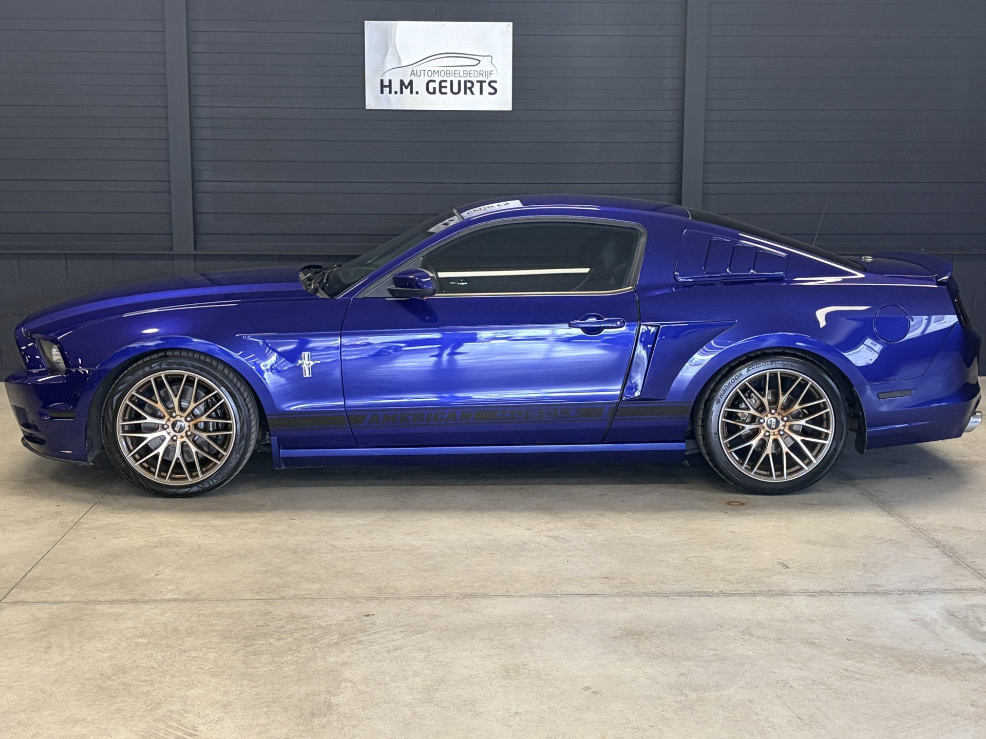 Ford USA Mustang 3.7 V6 | 309PK | Leder | Xenon | LSD, Auto's, Automaat, Gebruikt, Zwart, LED verlichting