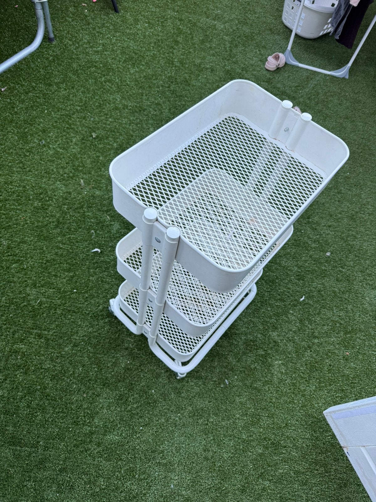 Raskog roltafel trolley ikea, Ophalen, Zo goed als nieuw, Wasrek