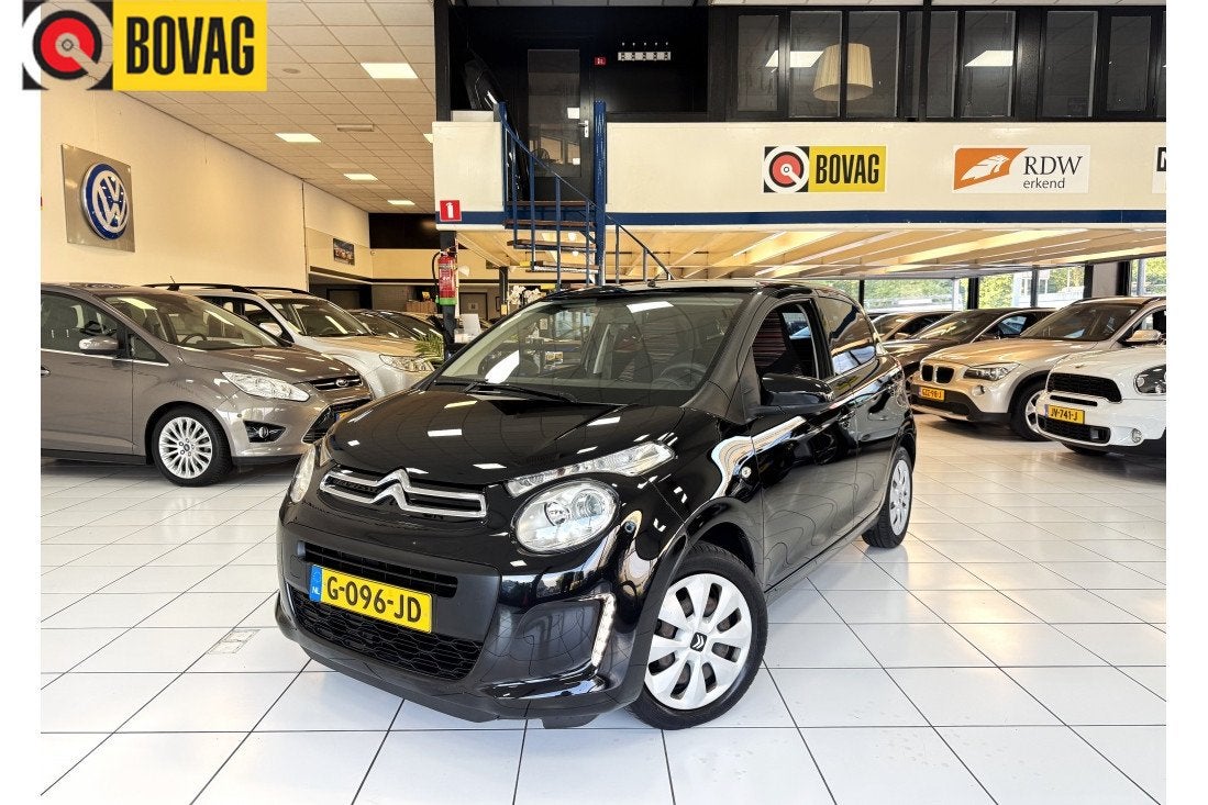 Citroën C1 1.0 VTi Feel Airco Bovag Garantie (bj 2019), Auto's, Citroën, Keurmerk '100% Onderhouden', Dealer onderhouden, Stof