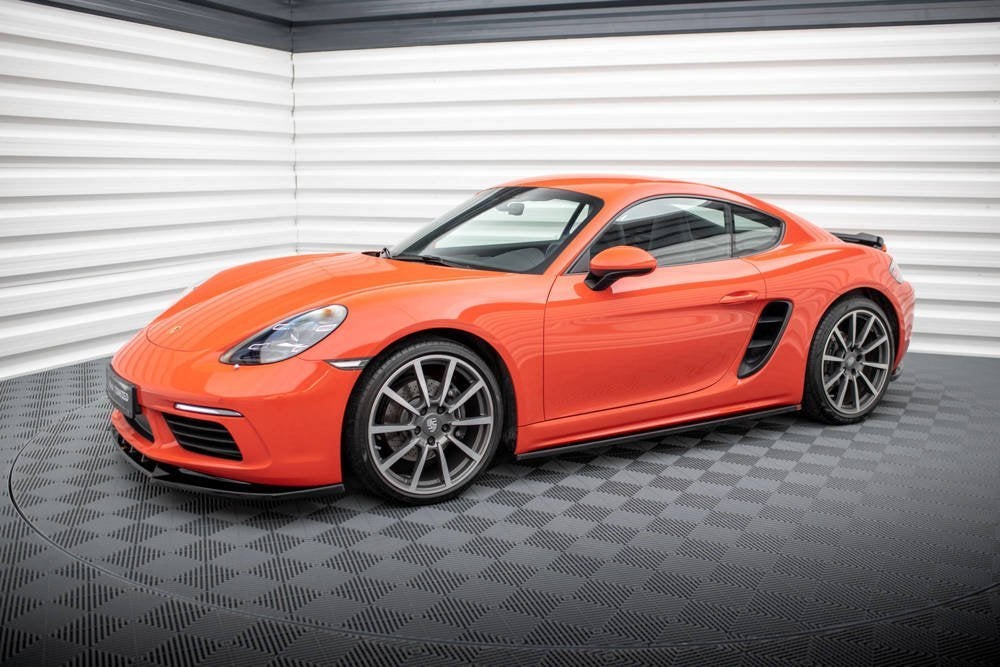 Voorlip spoiler sideskirt achterlip Porsche 718 Cayman 982c, Auto diversen, Tuning en Styling, Ophalen of Verzenden
