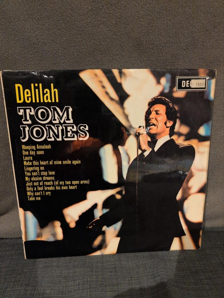 LP - Tom Jones - Delilah, Ophalen of Verzenden, Zo goed als nieuw, 12 inch