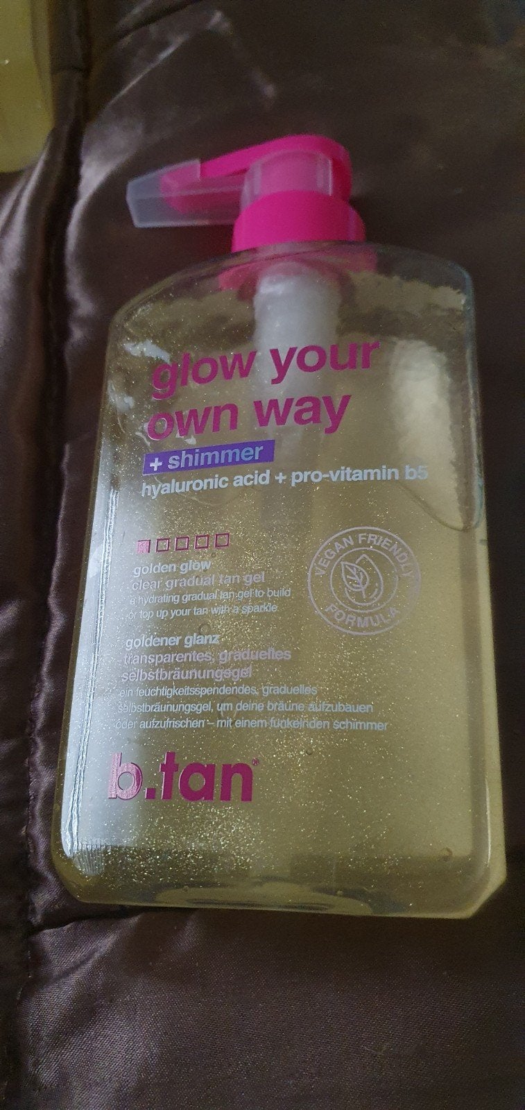 B.tan Glow Your Own Way + Shimmer Zelfbruiningsgel Nieuw, Verzenden, Nieuw, Overige typen