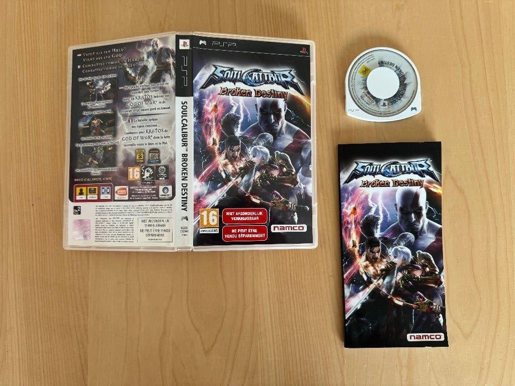 PSP Soul Calibur Broken Destiny, Gebruikt, Vechten, 1 speler, Ophalen of Verzenden