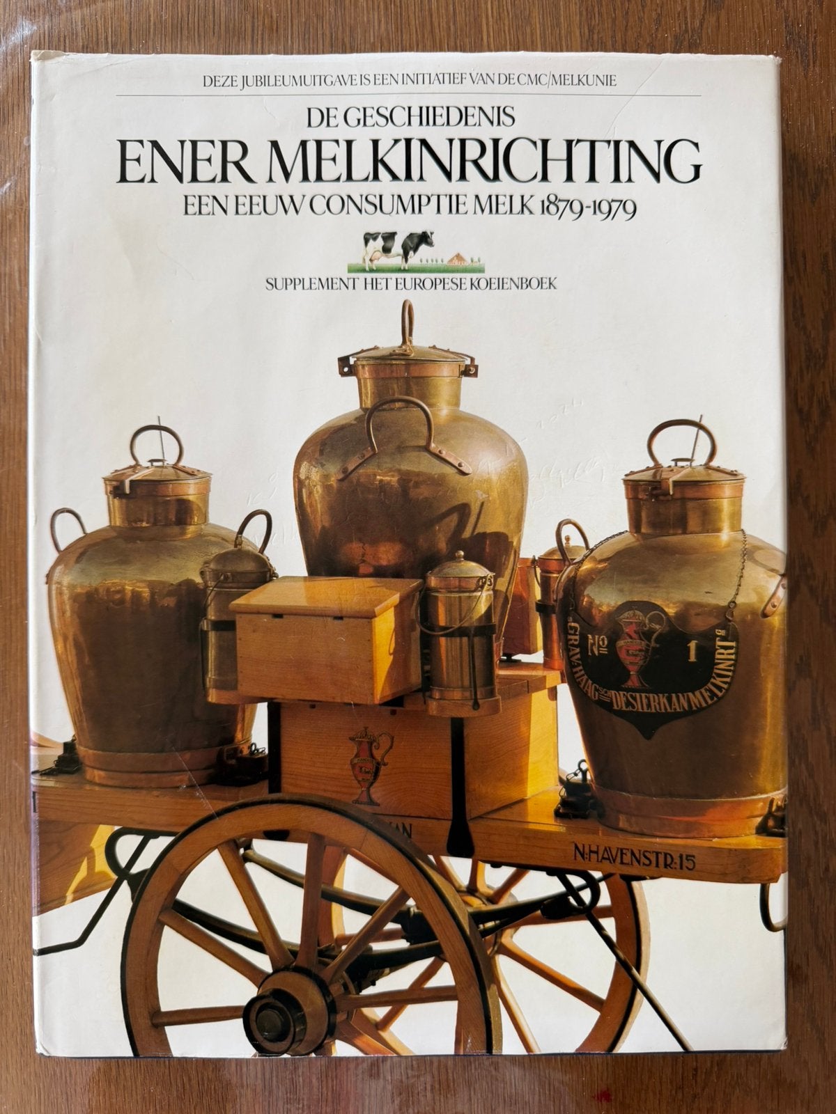 Geschiedenis ener melkinrichting melk en koeien boek, Ophalen of Verzenden
