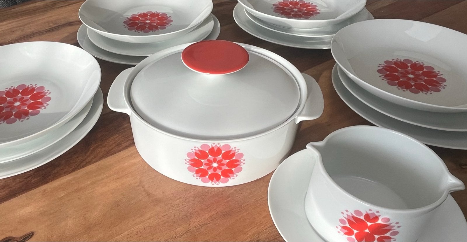 Thomas Germany "Pinwheel Tulip" Servies - Hans Theo Baumann, Overige merken, Vintage, Ophalen of Verzenden, Zo goed als nieuw