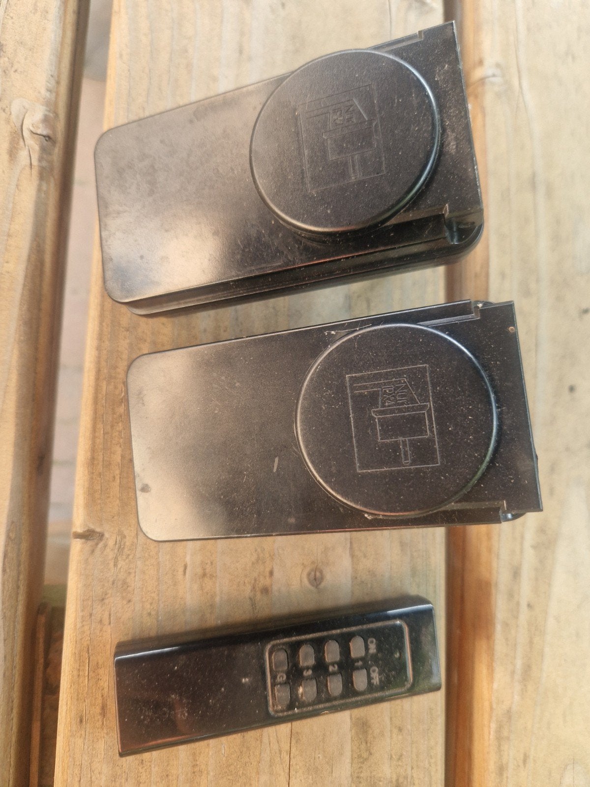 Klik aan klik uit set met afstandsbediening (batterij leeg), Draadloos, Ophalen, Gebruikt
