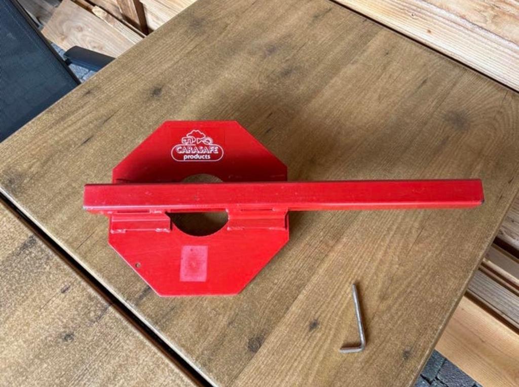 Carasafe wielklem voor metalen velgen, Ophalen of Verzenden, Gebruikt
