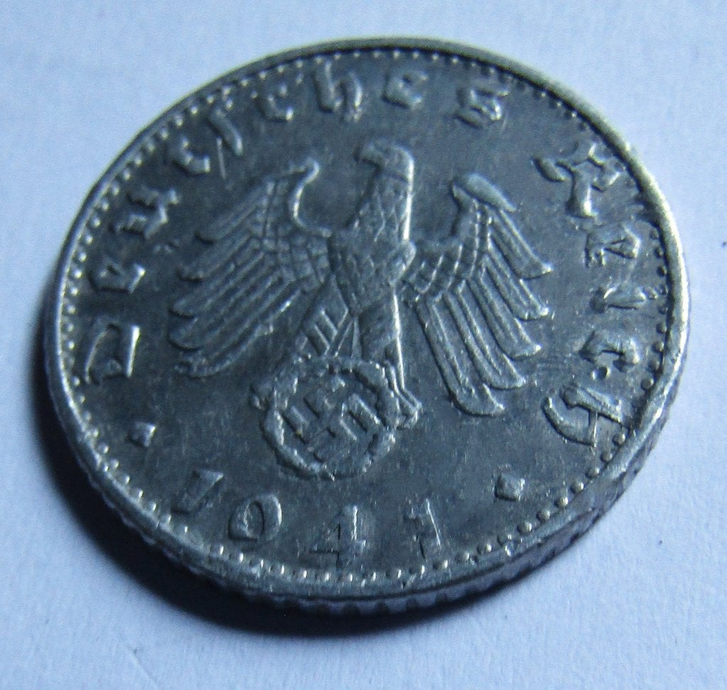 **  1941-B  - DUITSLAND - 50 Reichspfennig - ALU **, Postzegels en Munten, Verzenden, Duitsland, Losse munt
