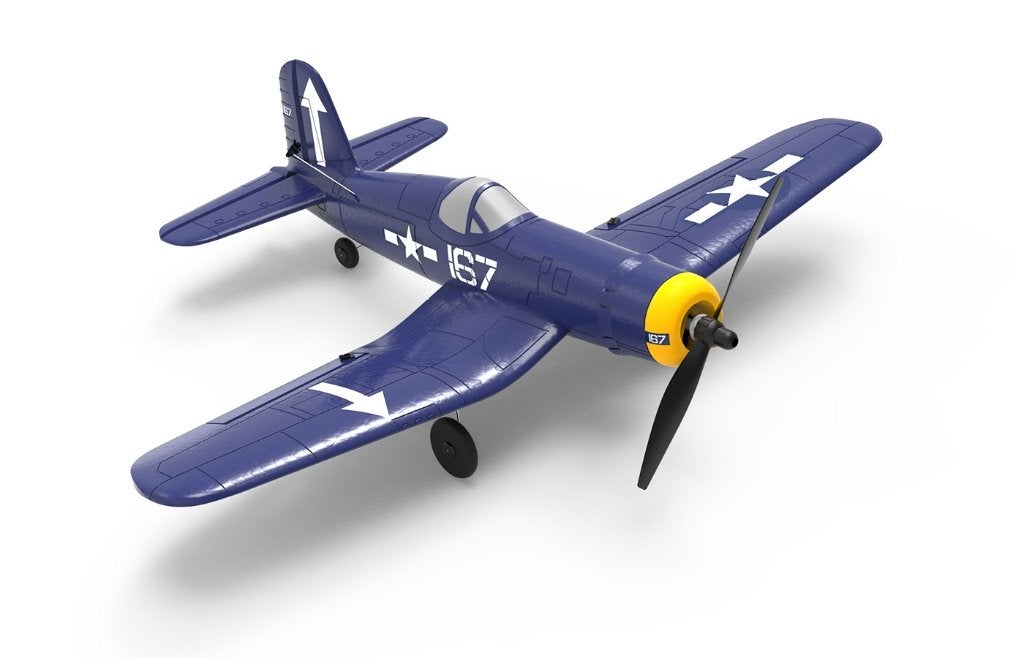 MODSTER MDX F4U rc vliegtuig geheel compleet vliegklaar, Ophalen, Nieuw, Elektro, RTF (Ready to Fly)