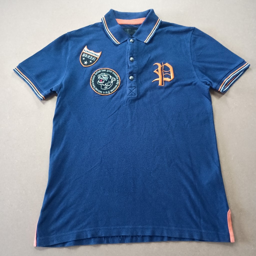 Philipp Plein Poloshirt, Maat 52/54 (L), Meerkleurig, Ophalen of Verzenden, Philipp Plein