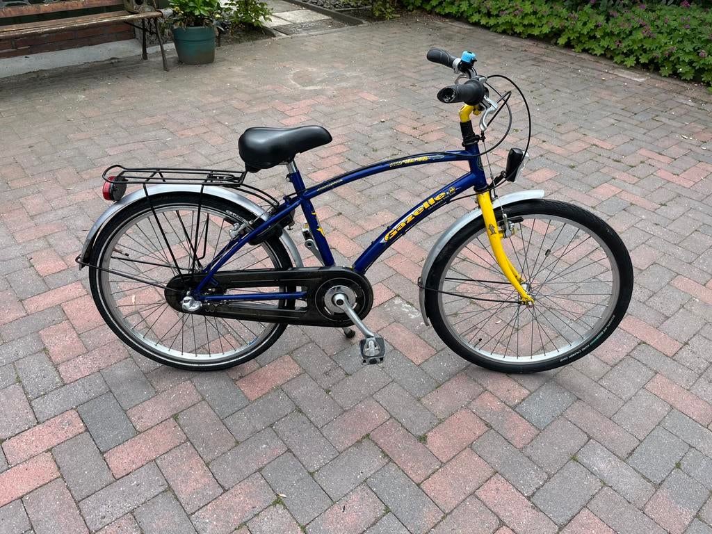 Kinderfiets Gazelle “shark” 20 inch, Fietsen en Brommers, Terugtraprem, Gebruikt, Staal, Overige typen