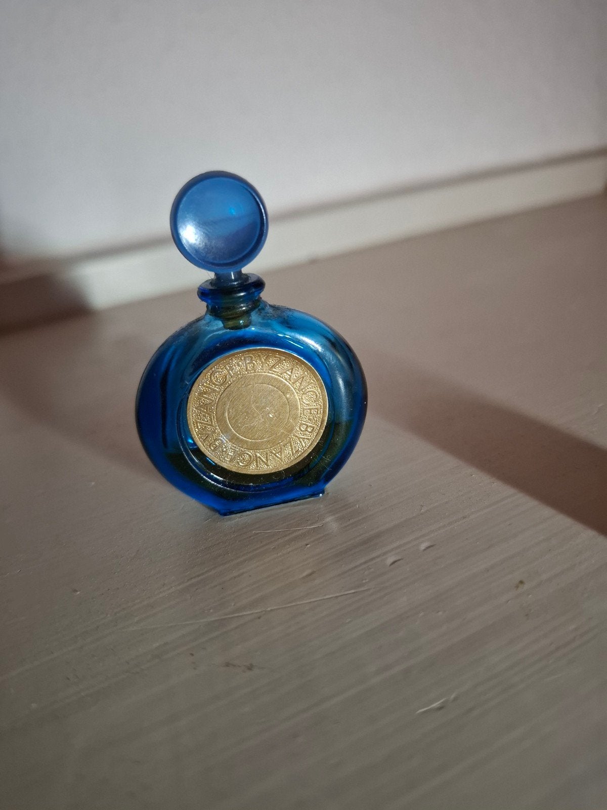 Vintage Rochas Byzance Miniatuur Eau de Parfum 8 ml – 1987, Ophalen of Verzenden, Gebruikt, Miniatuur, Gevuld
