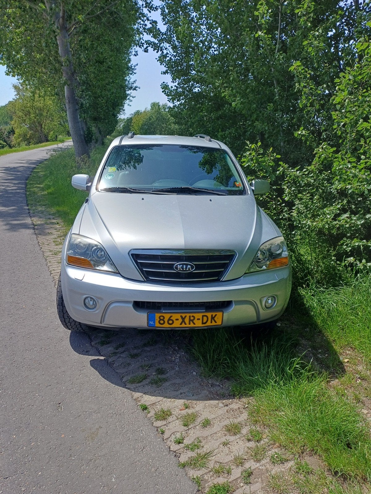 Kia Sorento 3.3 V6 AUT 2007 Grijs, Auto's, Kia, Automaat, Zwart, 1886 kg, 3342 cc