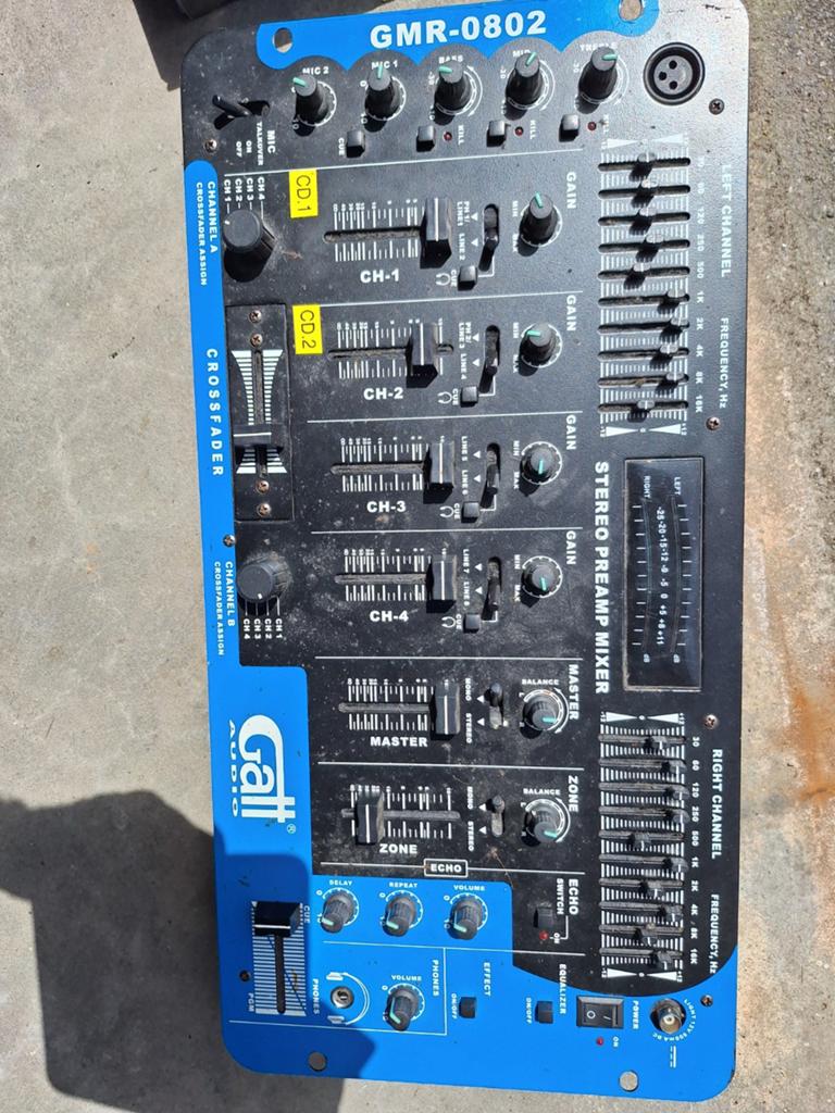 Gatt Audio GMR-0802 Stereo Preamp Mixer, Ophalen of Verzenden