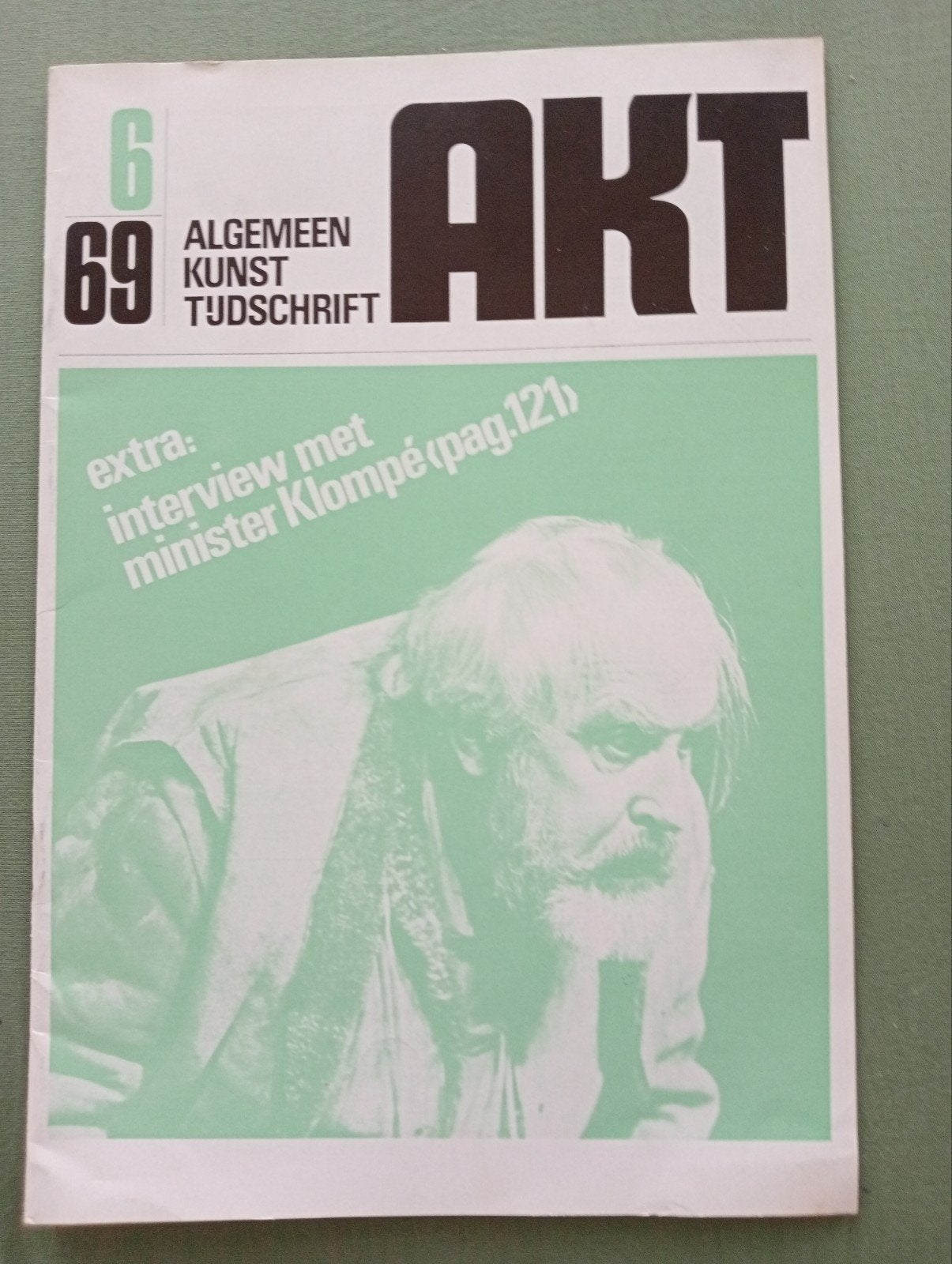 AKT Algemeen Kunst Tijdschrift 17e Jaargang 1969, Ophalen of Verzenden, Gelezen, Overige typen