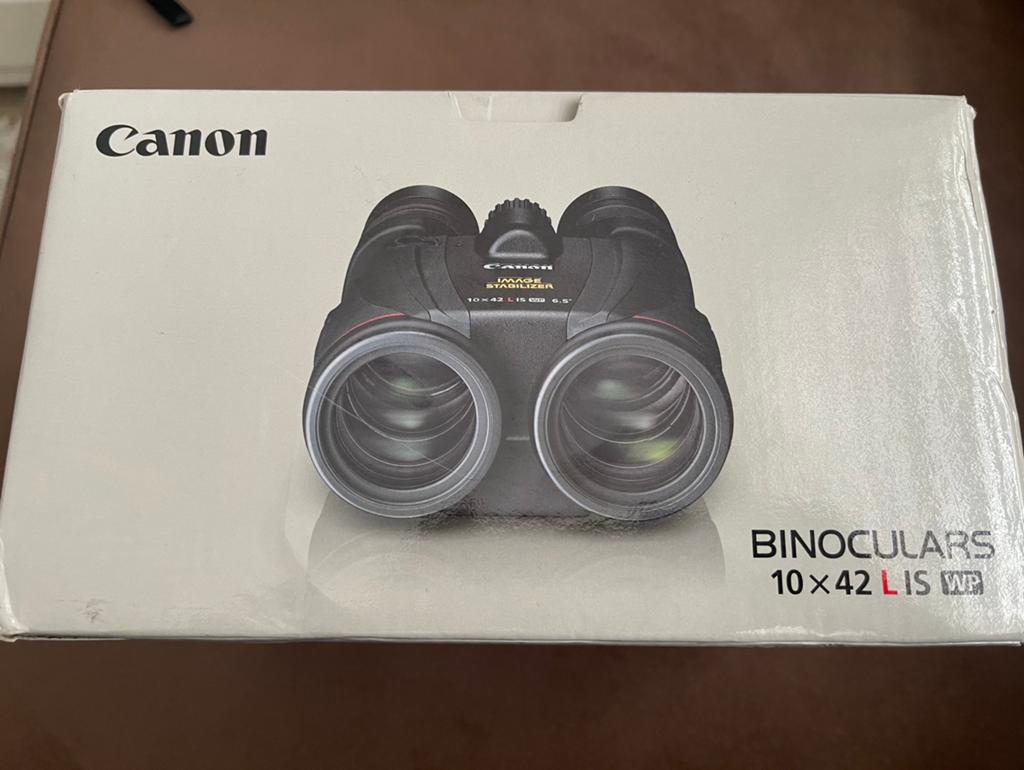 Canon 10x42 L IS WP Waterproof Verrekijker, Audio, Tv en Foto, Optische apparatuur | Verrekijkers, Ophalen of Verzenden, Zo goed als nieuw