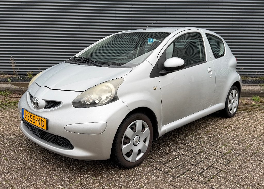 Toyota Aygo 1.0 12V Vvt-i 2007 |Airco | APK | Vol. Onderhoud, Voorwielaandrijving, Dealer onderhouden, Stof, Zwart