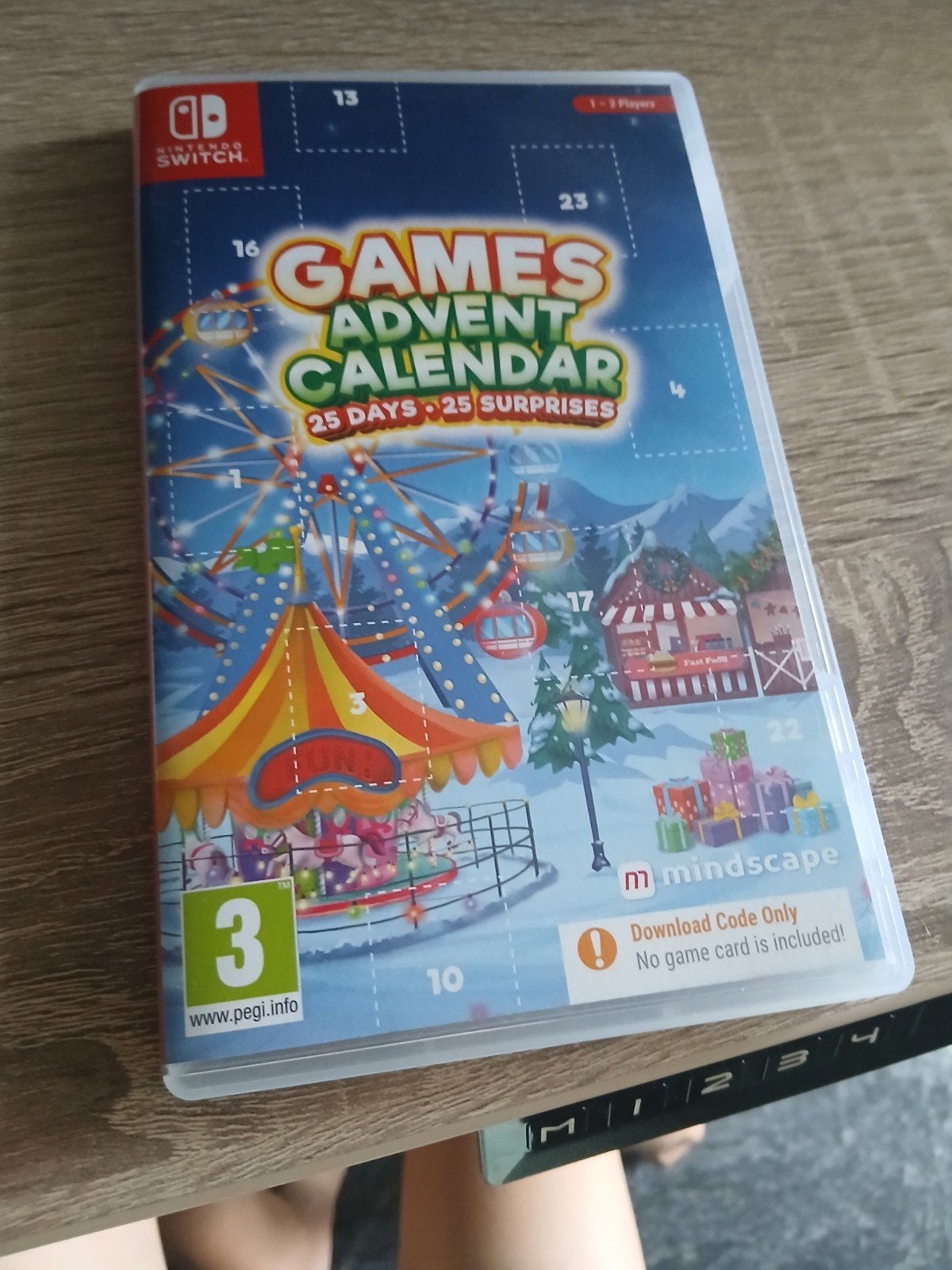 Games Advent Calendar - Nintendo Switch (Download Code), Spelcomputers en Games, Ophalen of Verzenden, Nieuw