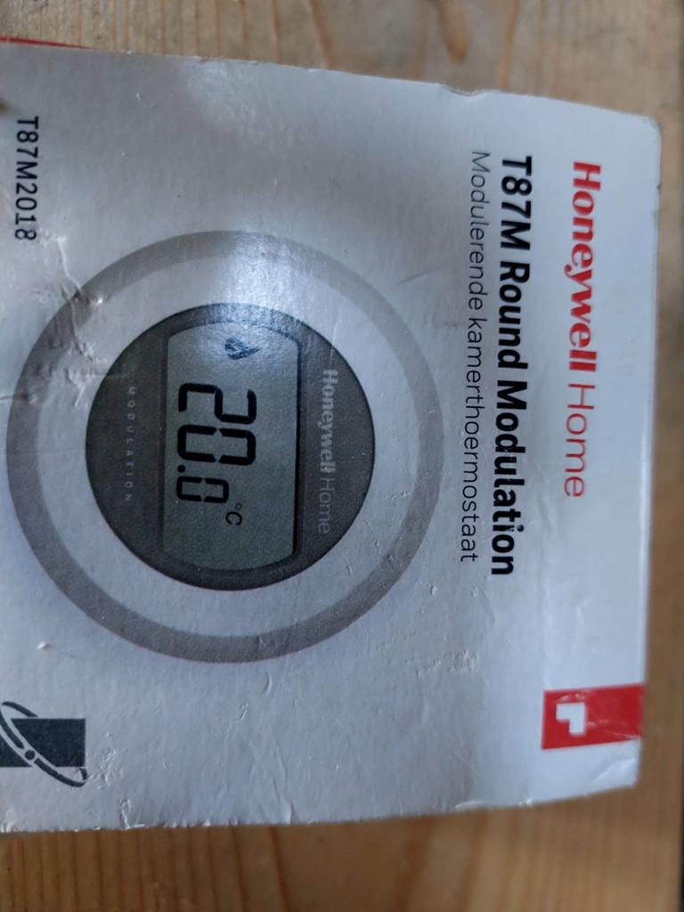 Honeywell Modulation en Remeha Sense thermostaat, Ophalen of Verzenden, Slimme thermostaat, Nieuw
