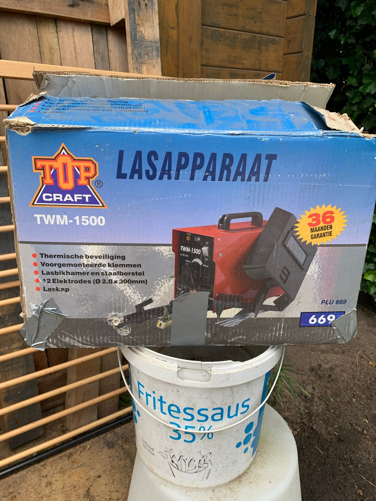 TWM-1500 Lasapparaat - Compact en Krachtig, Ophalen, Gebruikt, 150 tot 250 ampère, Elektroden
