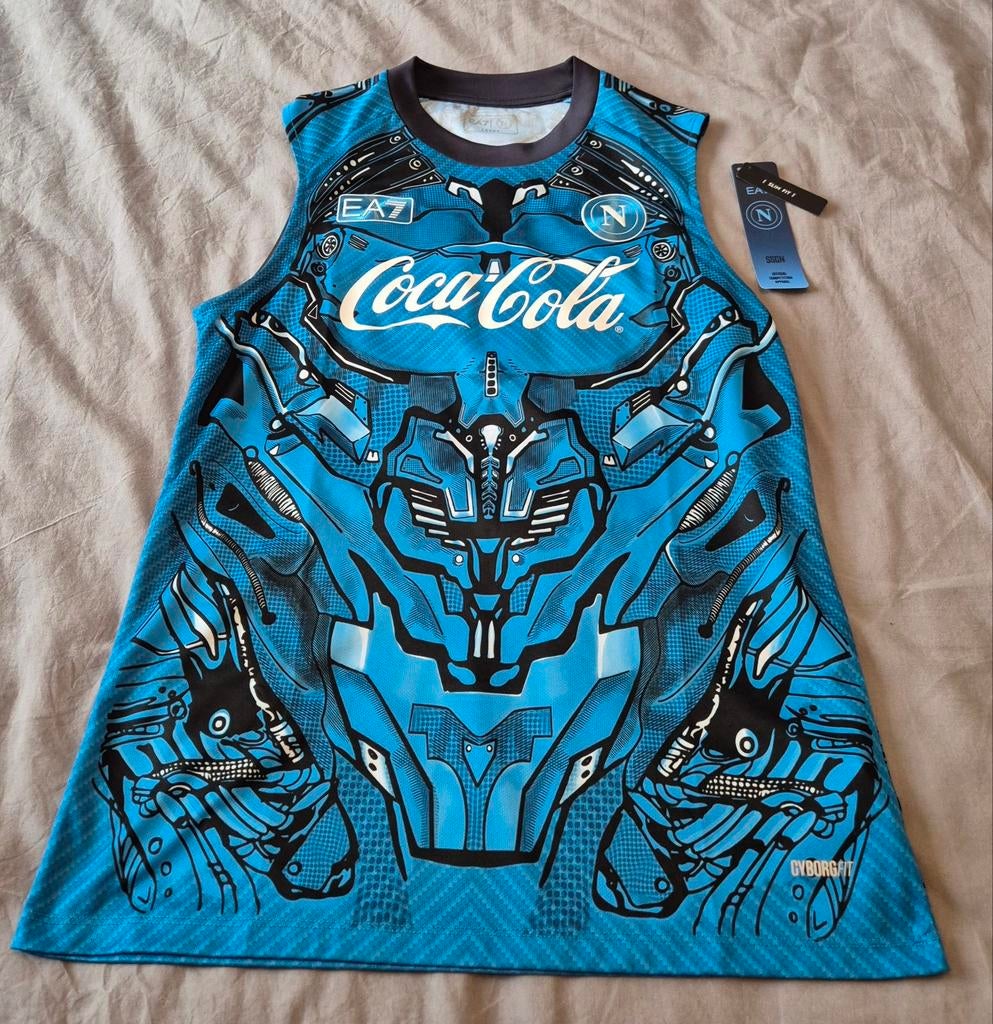 Origineel Emporio Armani Napoli Trainingsshirt, Sport en Fitness, Voetbal, Maat L, Ophalen of Verzenden, Nieuw, Shirt
