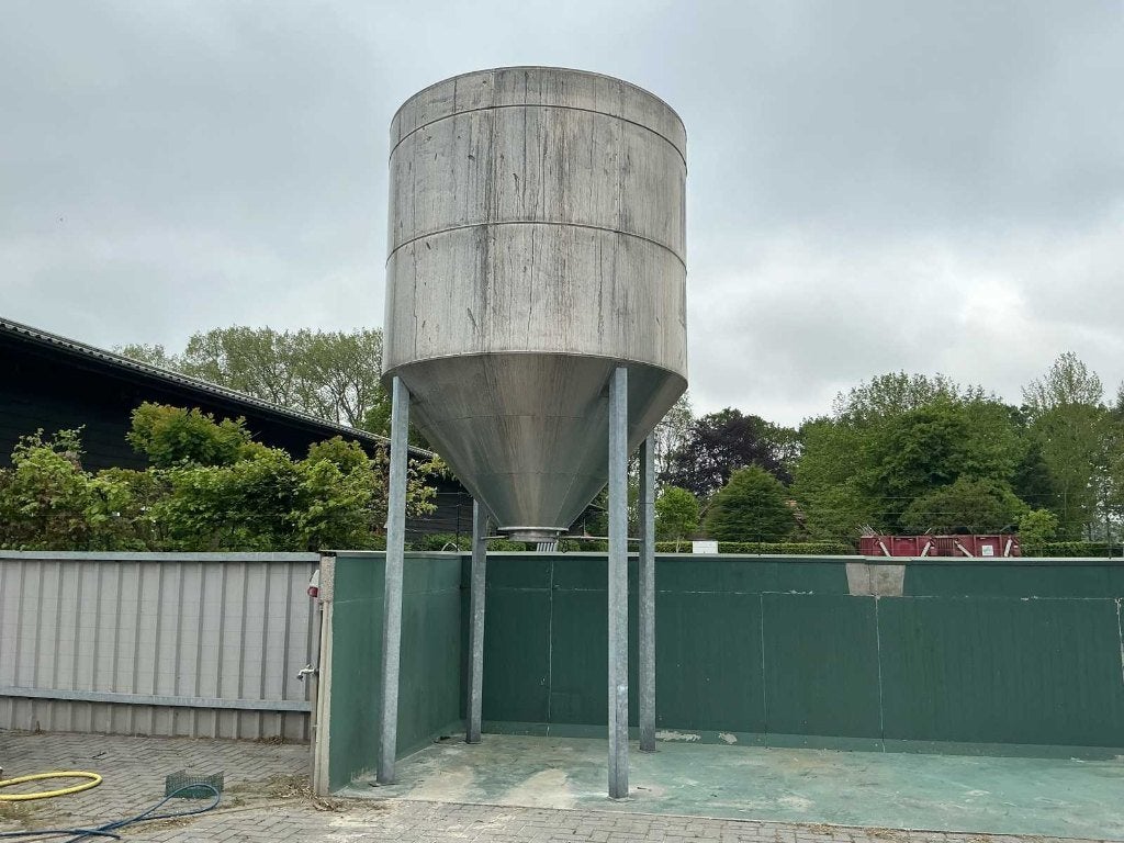 Geïsoleerde dubbelwandige RVS Silo - 10000L, Ophalen, Gebruikt, Overige metalen