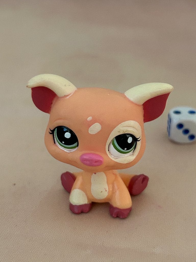 Original Hasbro Littlest Pet Shop varken 1595 LPS, Gebruikt, 1027 Newport Avenue, Pawtucket, RI 02861, Verenigde Staten, Ophalen of Verzenden