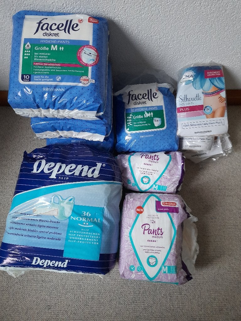 Incontinentie- materiaal voor zowel Dames-/ als heren, Ophalen, Nieuw