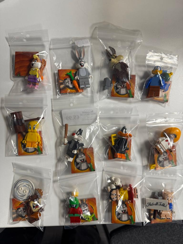LEGO Looney Tunes Minifiguren Complete Set - 71030, Lego, Ophalen of Verzenden, Zo goed als nieuw, Minifiguren serie