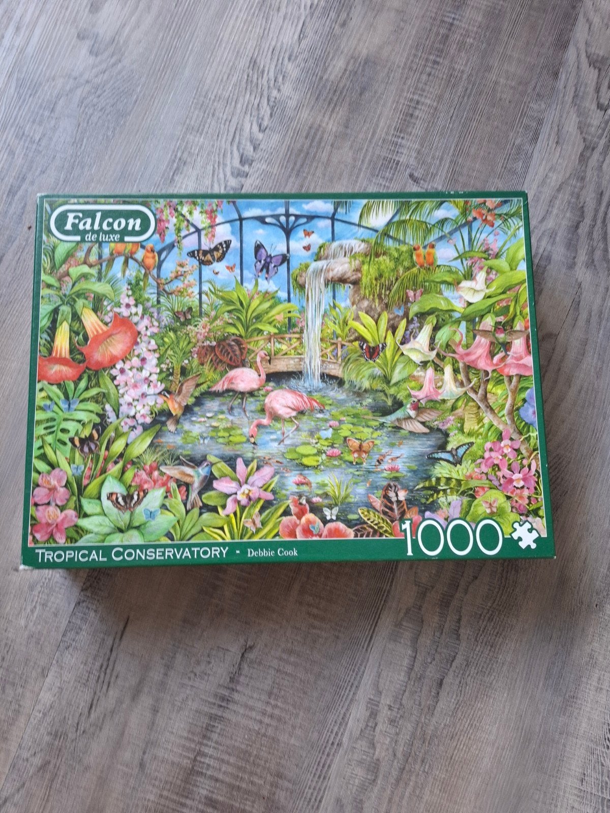 Falcon de Luxe Legpuzzel 1000 stukjes -Tropical Conservatory, Ophalen of Verzenden, 500 t/m 1500 stukjes, Zo goed als nieuw, Legpuzzel