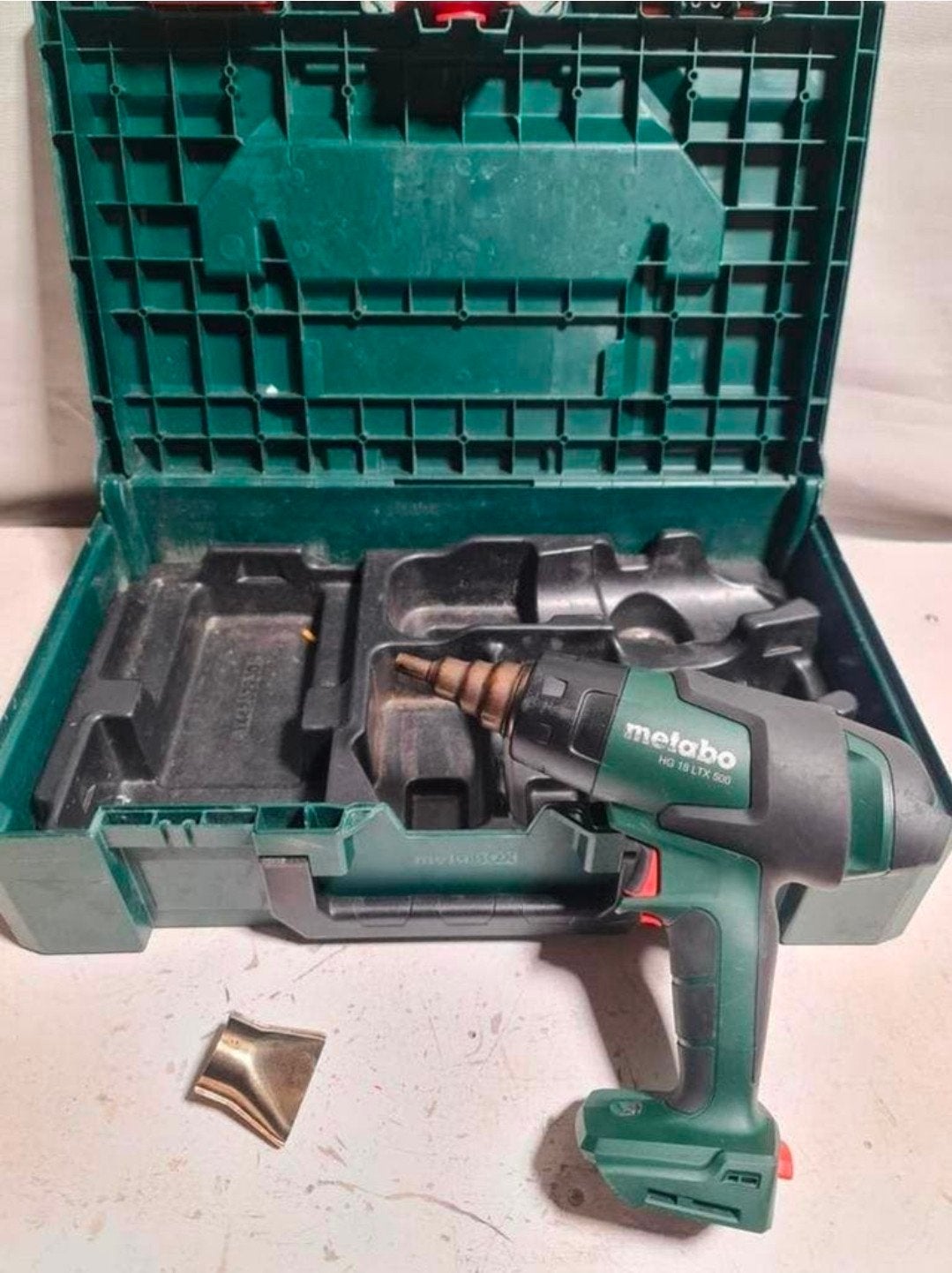 Metabo HG 18 LTX 500-M 18V Li-ion accu Heteluchtpistool body, Nieuw, Ophalen of Verzenden, N.v.t, N.v.t